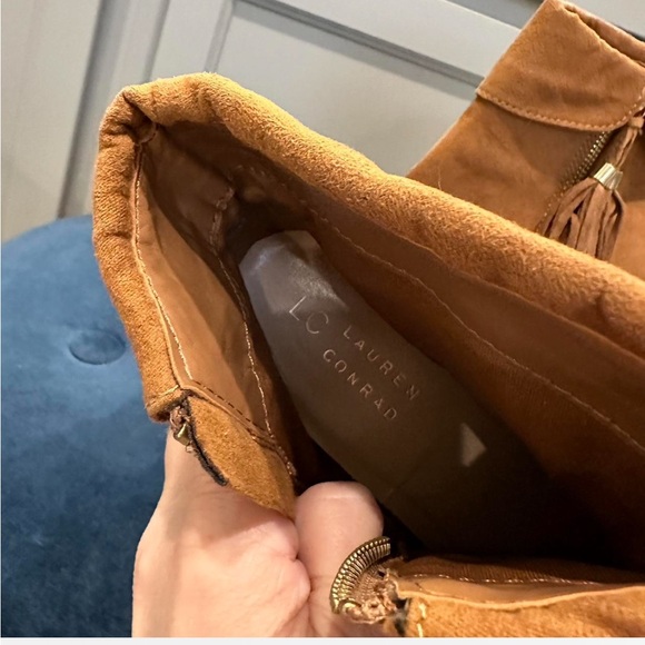 NWOT LC brown ankle boots - Picture 7 of 8